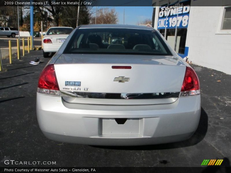 Silver Ice Metallic / Gray 2009 Chevrolet Impala LT