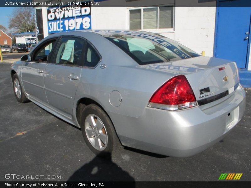 Silver Ice Metallic / Gray 2009 Chevrolet Impala LT