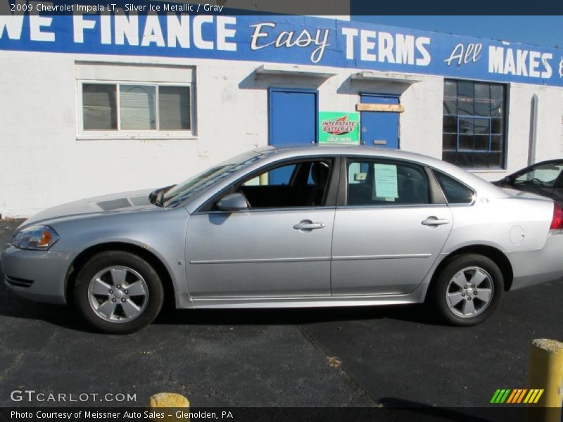 Silver Ice Metallic / Gray 2009 Chevrolet Impala LT