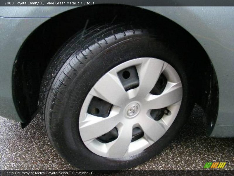 Aloe Green Metallic / Bisque 2008 Toyota Camry LE