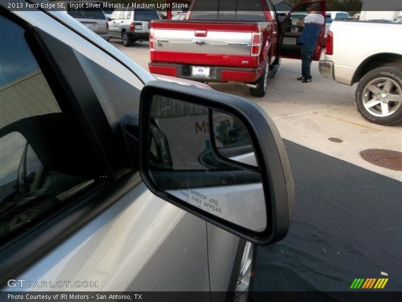 Ingot Silver Metallic / Medium Light Stone 2013 Ford Edge SE