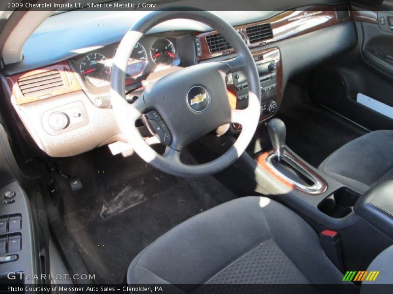 Silver Ice Metallic / Gray 2009 Chevrolet Impala LT