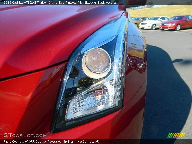 Crystal Red Tintcoat / Jet Black/Jet Black Accents 2013 Cadillac ATS 2.0L Turbo
