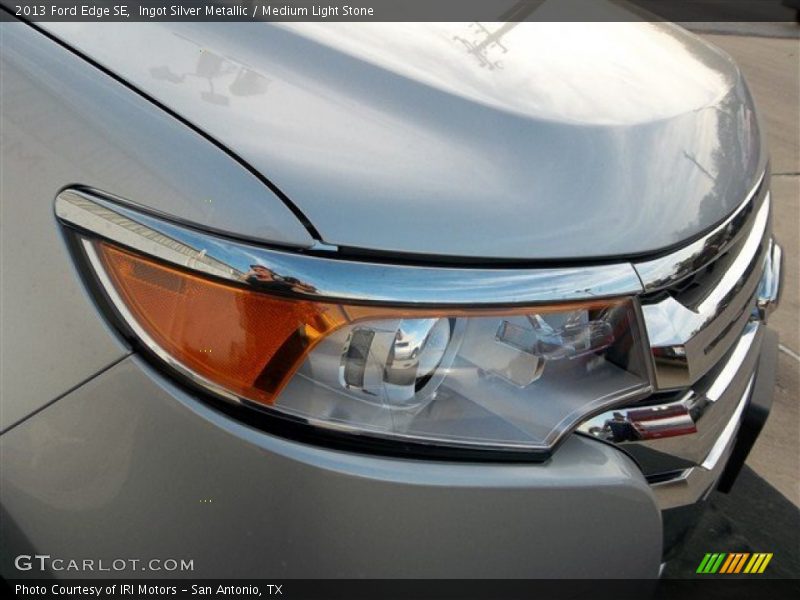 Ingot Silver Metallic / Medium Light Stone 2013 Ford Edge SE