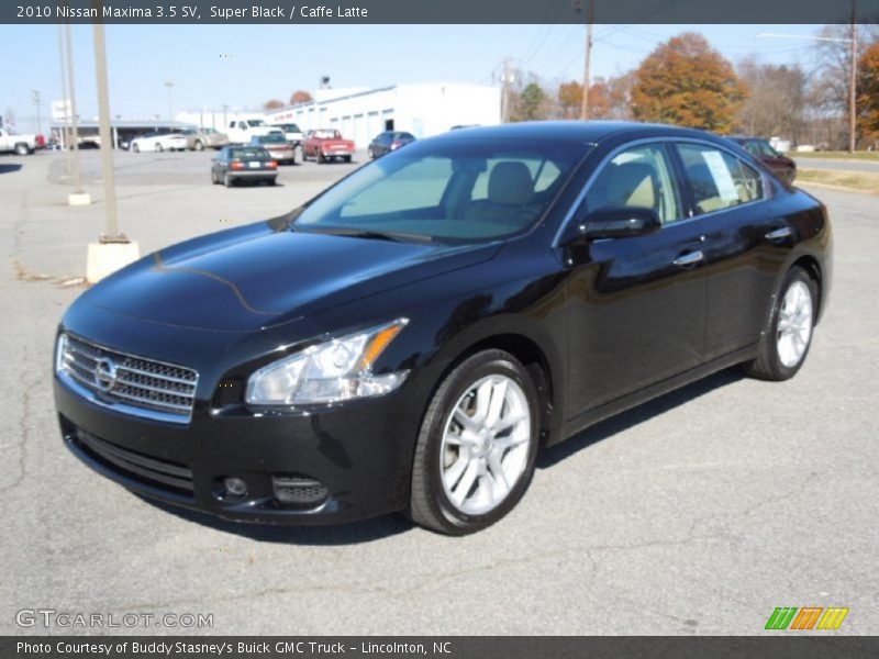 Super Black / Caffe Latte 2010 Nissan Maxima 3.5 SV