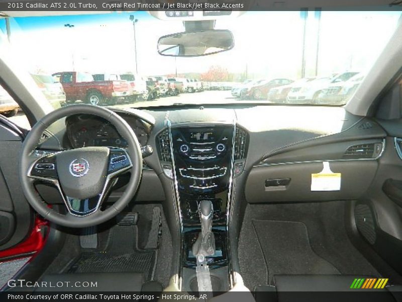 Crystal Red Tintcoat / Jet Black/Jet Black Accents 2013 Cadillac ATS 2.0L Turbo