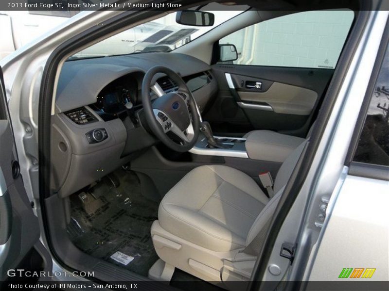 Ingot Silver Metallic / Medium Light Stone 2013 Ford Edge SE