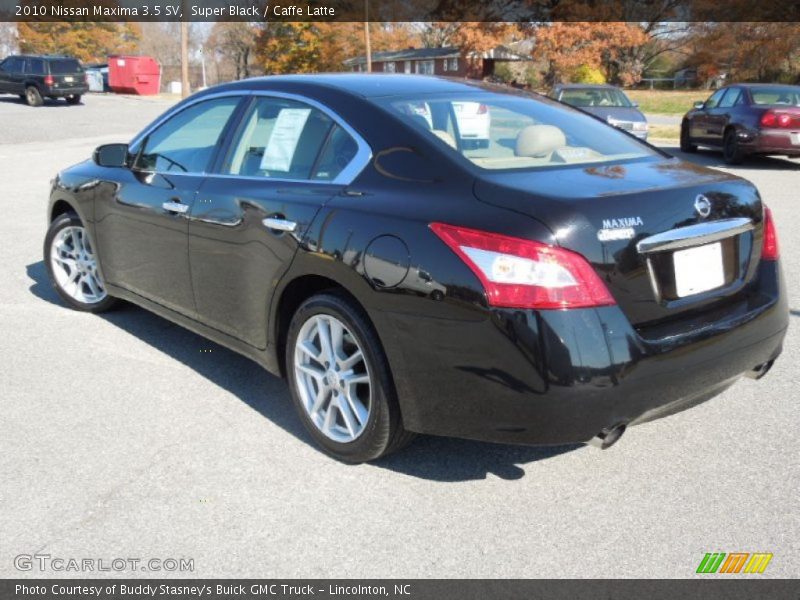 Super Black / Caffe Latte 2010 Nissan Maxima 3.5 SV