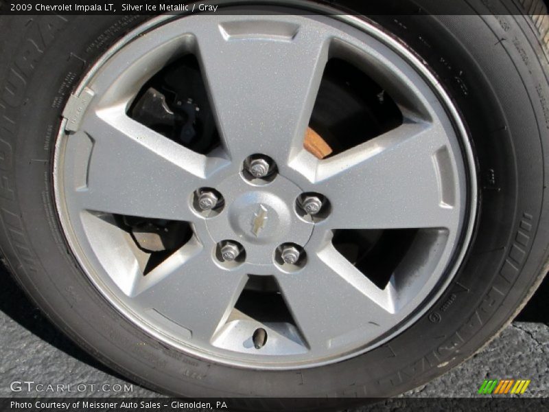 Silver Ice Metallic / Gray 2009 Chevrolet Impala LT