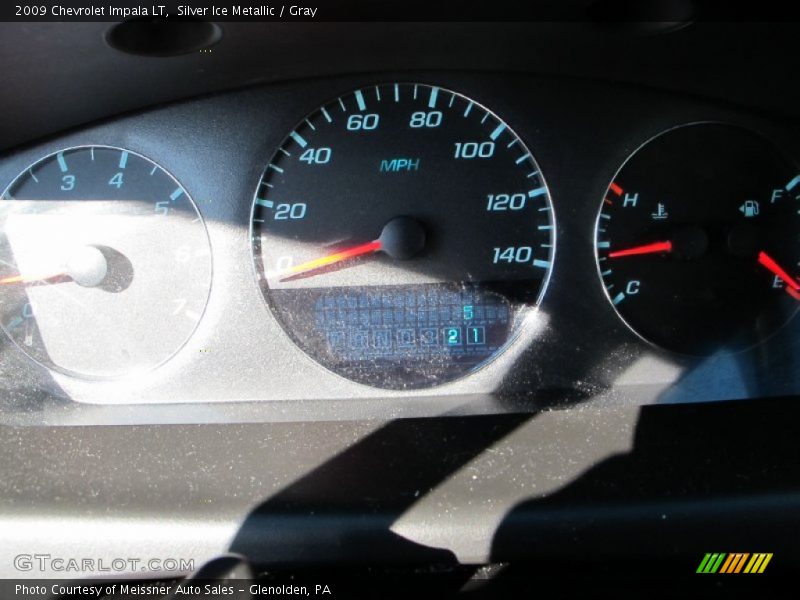 Silver Ice Metallic / Gray 2009 Chevrolet Impala LT