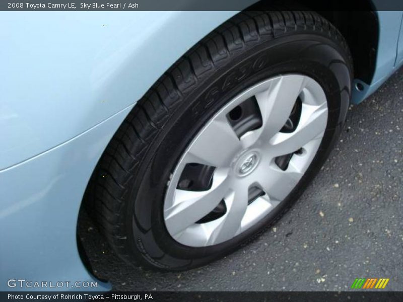 Sky Blue Pearl / Ash 2008 Toyota Camry LE