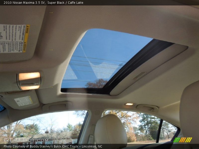 Super Black / Caffe Latte 2010 Nissan Maxima 3.5 SV