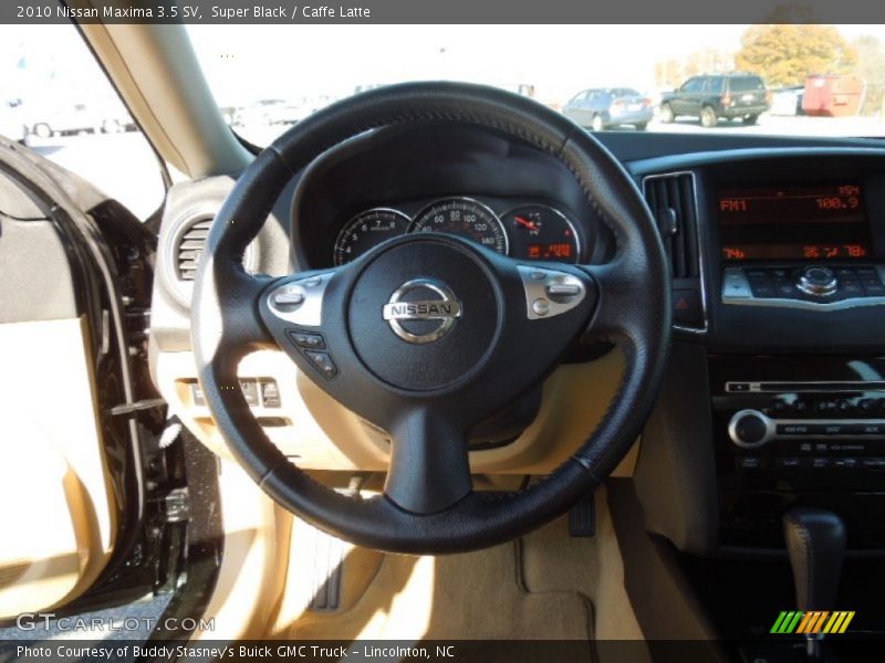 Super Black / Caffe Latte 2010 Nissan Maxima 3.5 SV