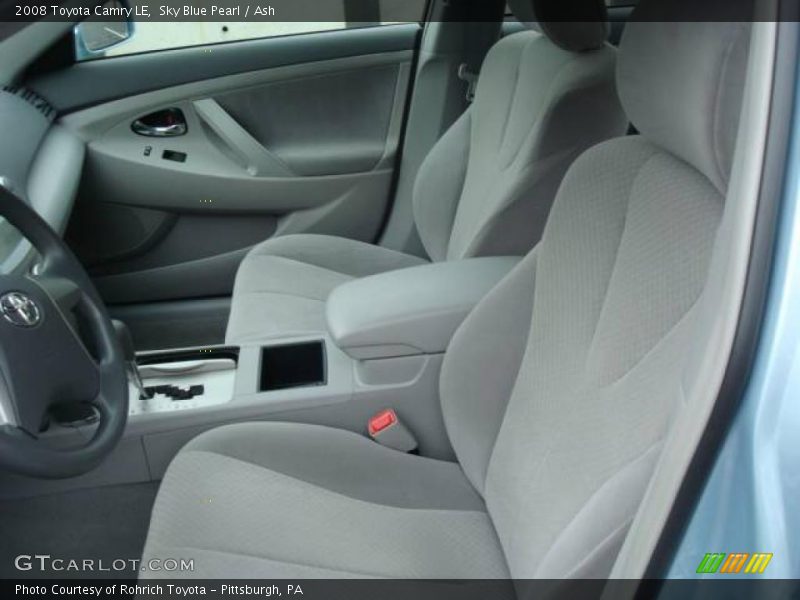Sky Blue Pearl / Ash 2008 Toyota Camry LE