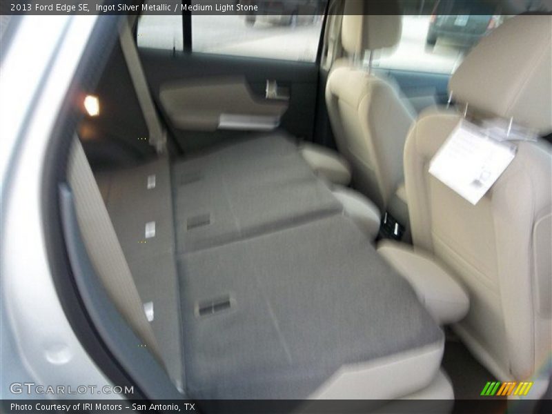 Ingot Silver Metallic / Medium Light Stone 2013 Ford Edge SE