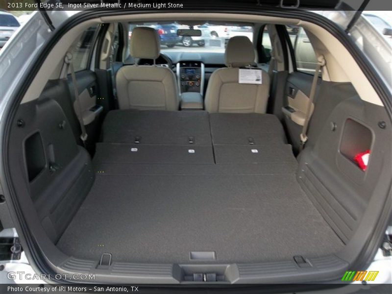 Ingot Silver Metallic / Medium Light Stone 2013 Ford Edge SE