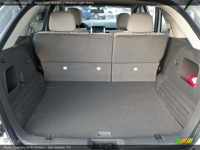 Ingot Silver Metallic / Medium Light Stone 2013 Ford Edge SE