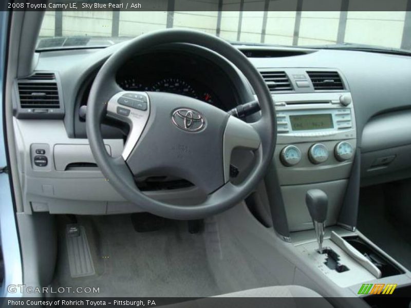 Sky Blue Pearl / Ash 2008 Toyota Camry LE