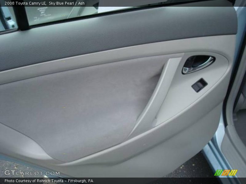 Sky Blue Pearl / Ash 2008 Toyota Camry LE