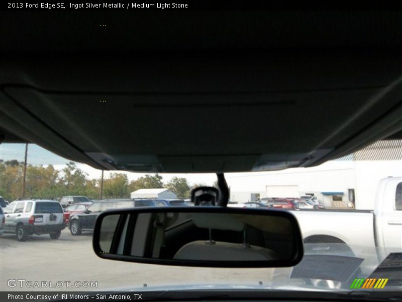 Ingot Silver Metallic / Medium Light Stone 2013 Ford Edge SE