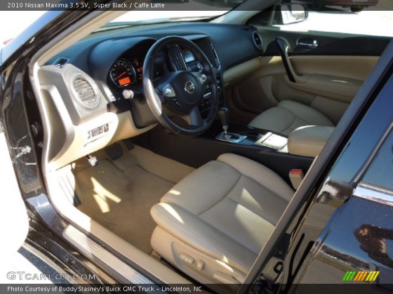 Super Black / Caffe Latte 2010 Nissan Maxima 3.5 SV