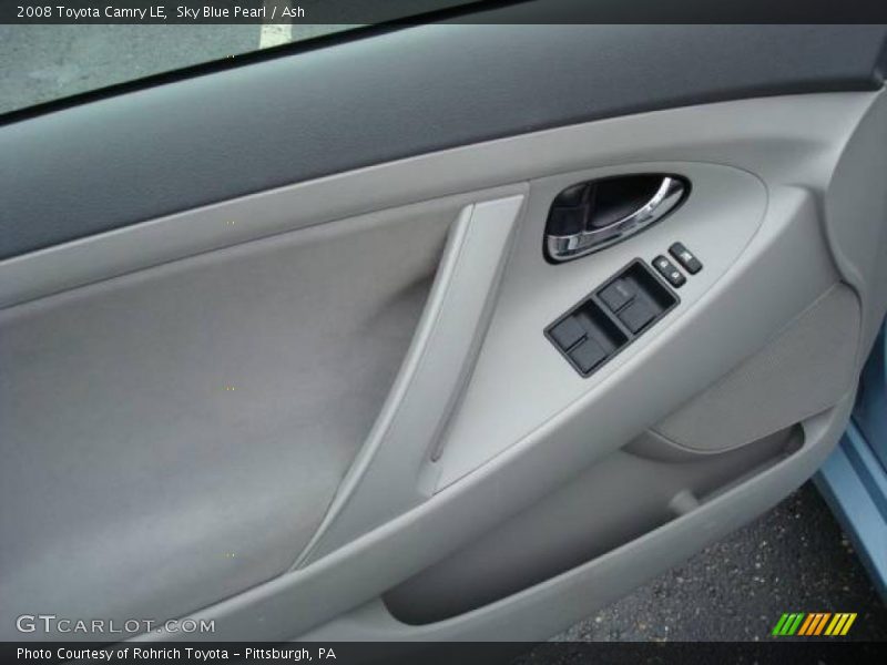 Sky Blue Pearl / Ash 2008 Toyota Camry LE