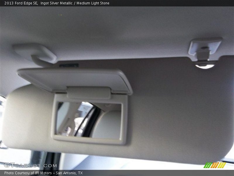 Ingot Silver Metallic / Medium Light Stone 2013 Ford Edge SE