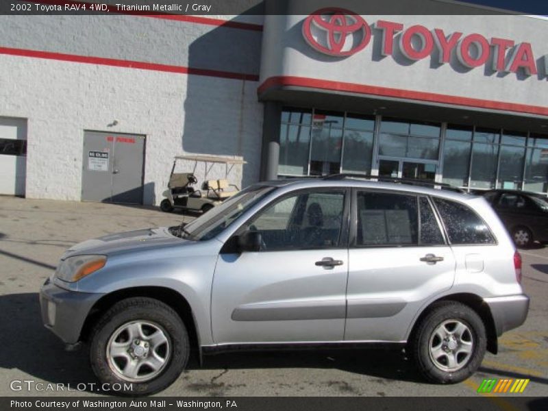 Titanium Metallic / Gray 2002 Toyota RAV4 4WD