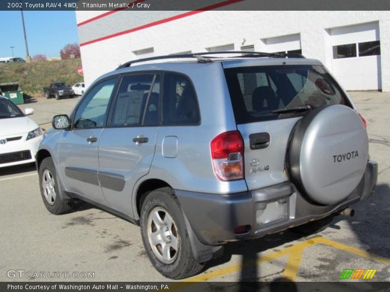 Titanium Metallic / Gray 2002 Toyota RAV4 4WD
