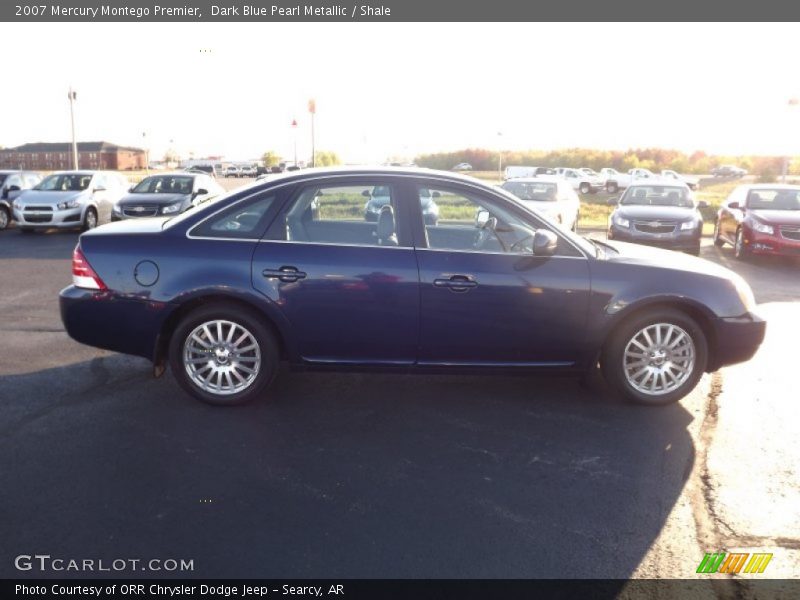 Dark Blue Pearl Metallic / Shale 2007 Mercury Montego Premier