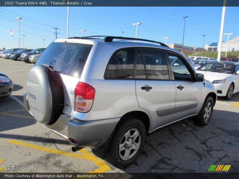 Titanium Metallic / Gray 2002 Toyota RAV4 4WD