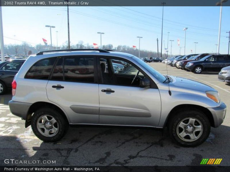 Titanium Metallic / Gray 2002 Toyota RAV4 4WD