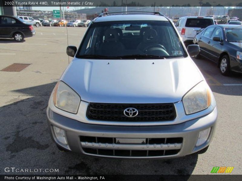 Titanium Metallic / Gray 2002 Toyota RAV4 4WD