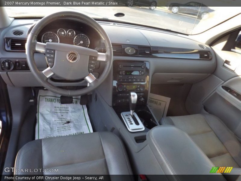 Dark Blue Pearl Metallic / Shale 2007 Mercury Montego Premier