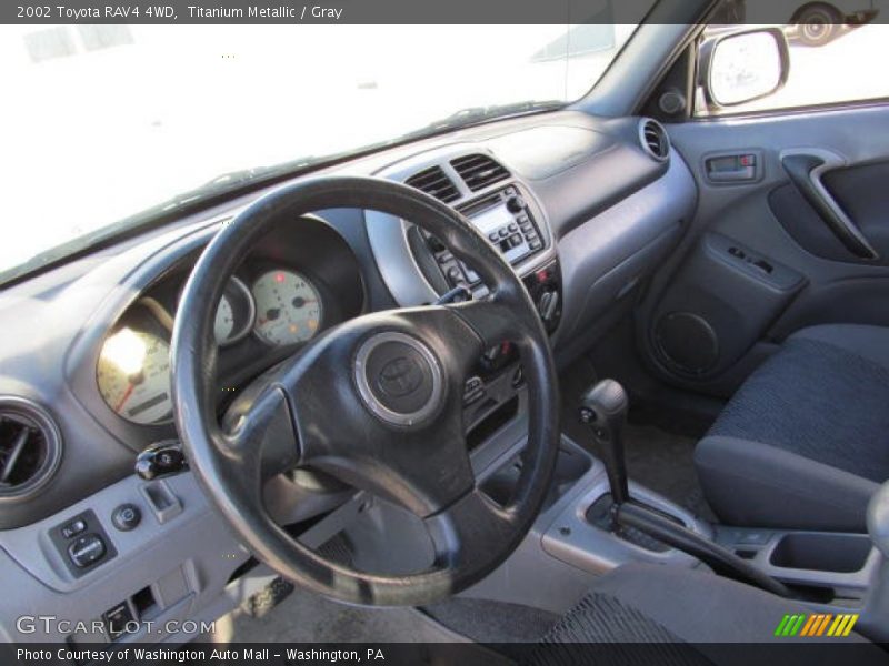 Titanium Metallic / Gray 2002 Toyota RAV4 4WD