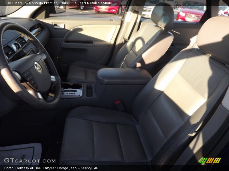 Dark Blue Pearl Metallic / Shale 2007 Mercury Montego Premier