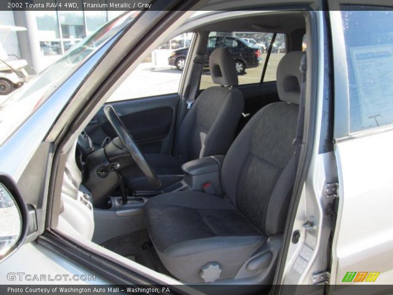 Titanium Metallic / Gray 2002 Toyota RAV4 4WD