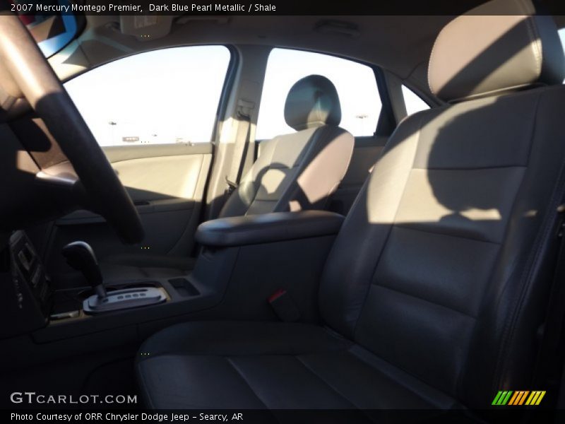 Dark Blue Pearl Metallic / Shale 2007 Mercury Montego Premier