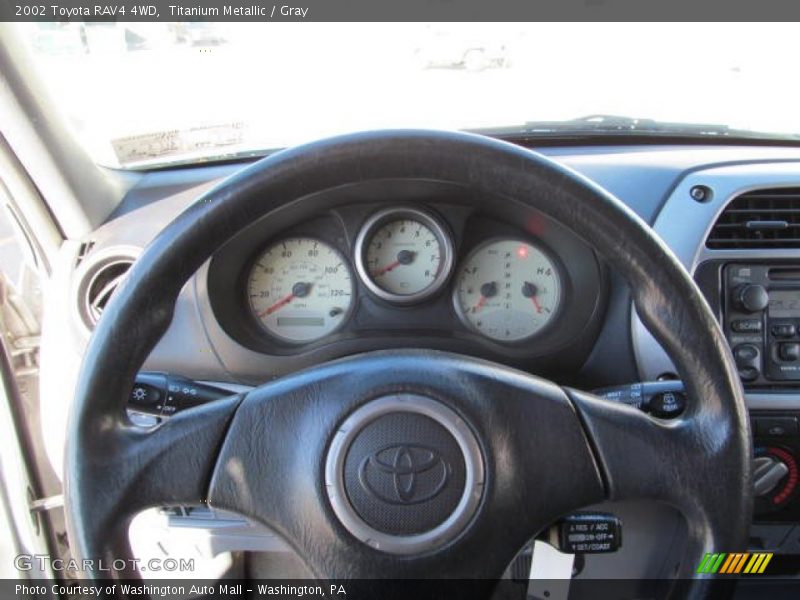 Titanium Metallic / Gray 2002 Toyota RAV4 4WD