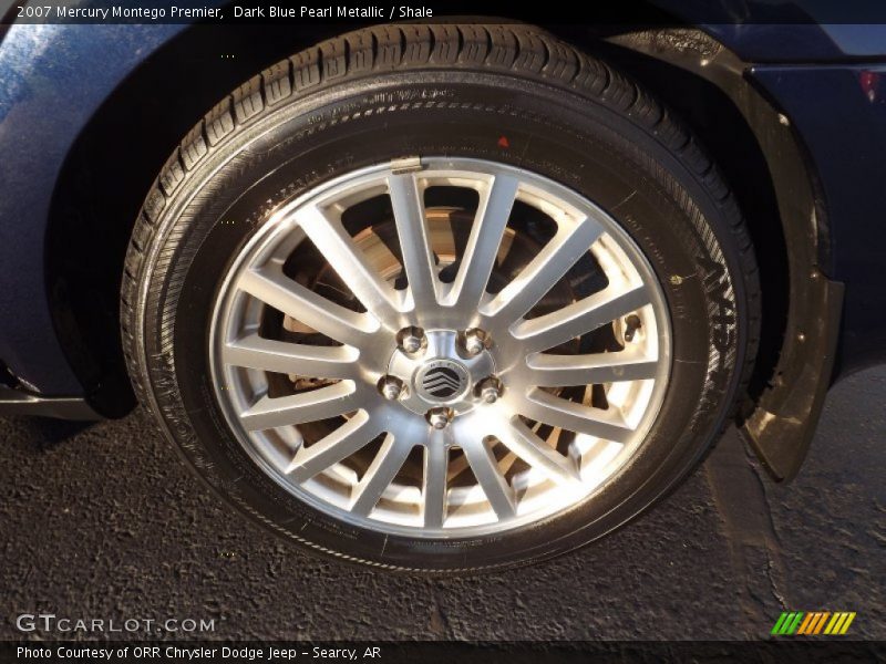 Dark Blue Pearl Metallic / Shale 2007 Mercury Montego Premier