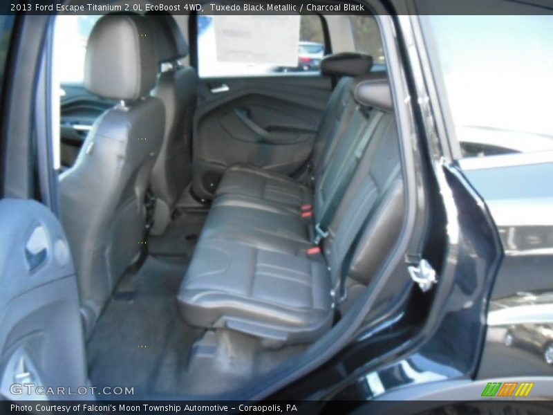 Tuxedo Black Metallic / Charcoal Black 2013 Ford Escape Titanium 2.0L EcoBoost 4WD