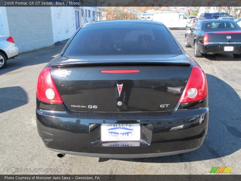 Black / Ebony 2006 Pontiac G6 GT Sedan