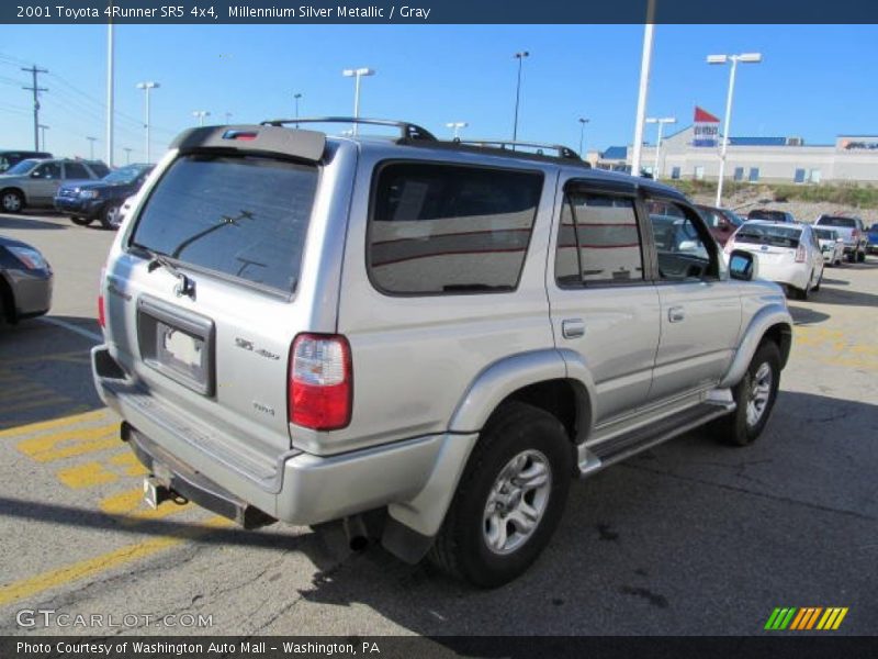 Millennium Silver Metallic / Gray 2001 Toyota 4Runner SR5 4x4