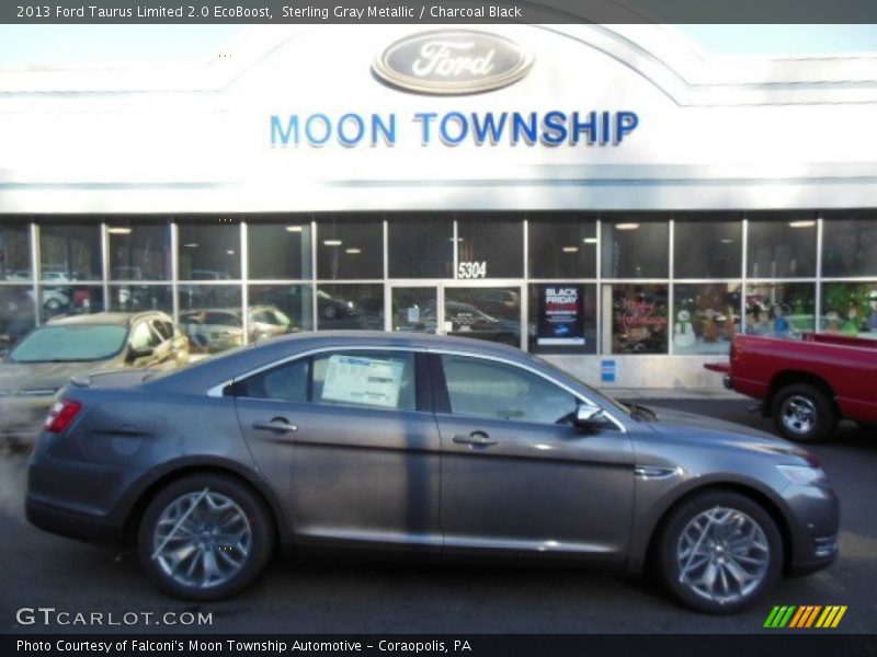 Sterling Gray Metallic / Charcoal Black 2013 Ford Taurus Limited 2.0 EcoBoost