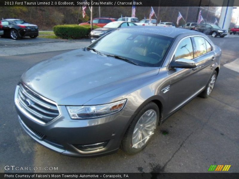 Sterling Gray Metallic / Charcoal Black 2013 Ford Taurus Limited 2.0 EcoBoost