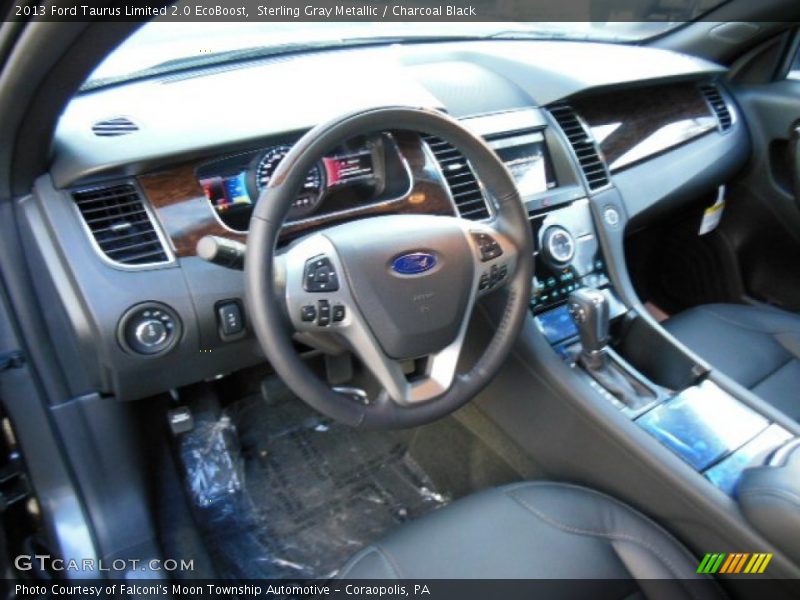 Sterling Gray Metallic / Charcoal Black 2013 Ford Taurus Limited 2.0 EcoBoost