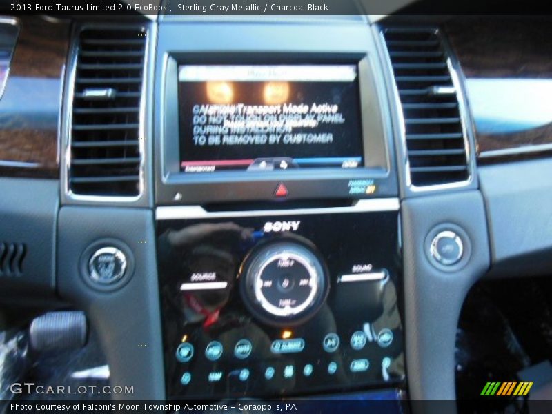 Sterling Gray Metallic / Charcoal Black 2013 Ford Taurus Limited 2.0 EcoBoost