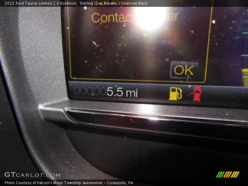 Sterling Gray Metallic / Charcoal Black 2013 Ford Taurus Limited 2.0 EcoBoost