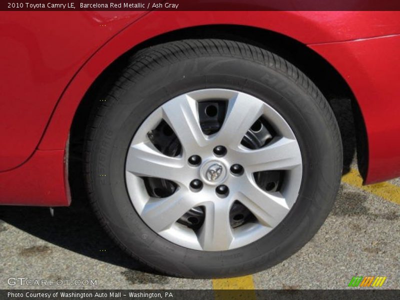 Barcelona Red Metallic / Ash Gray 2010 Toyota Camry LE