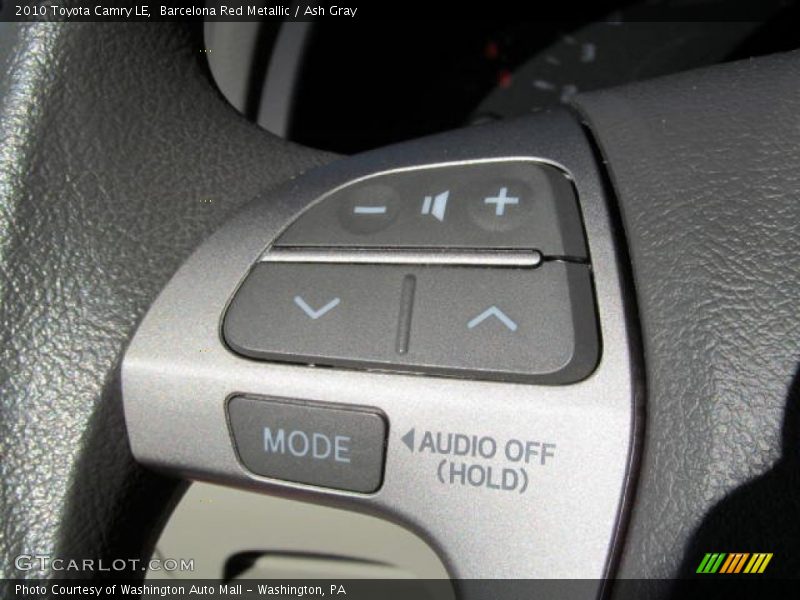 Barcelona Red Metallic / Ash Gray 2010 Toyota Camry LE